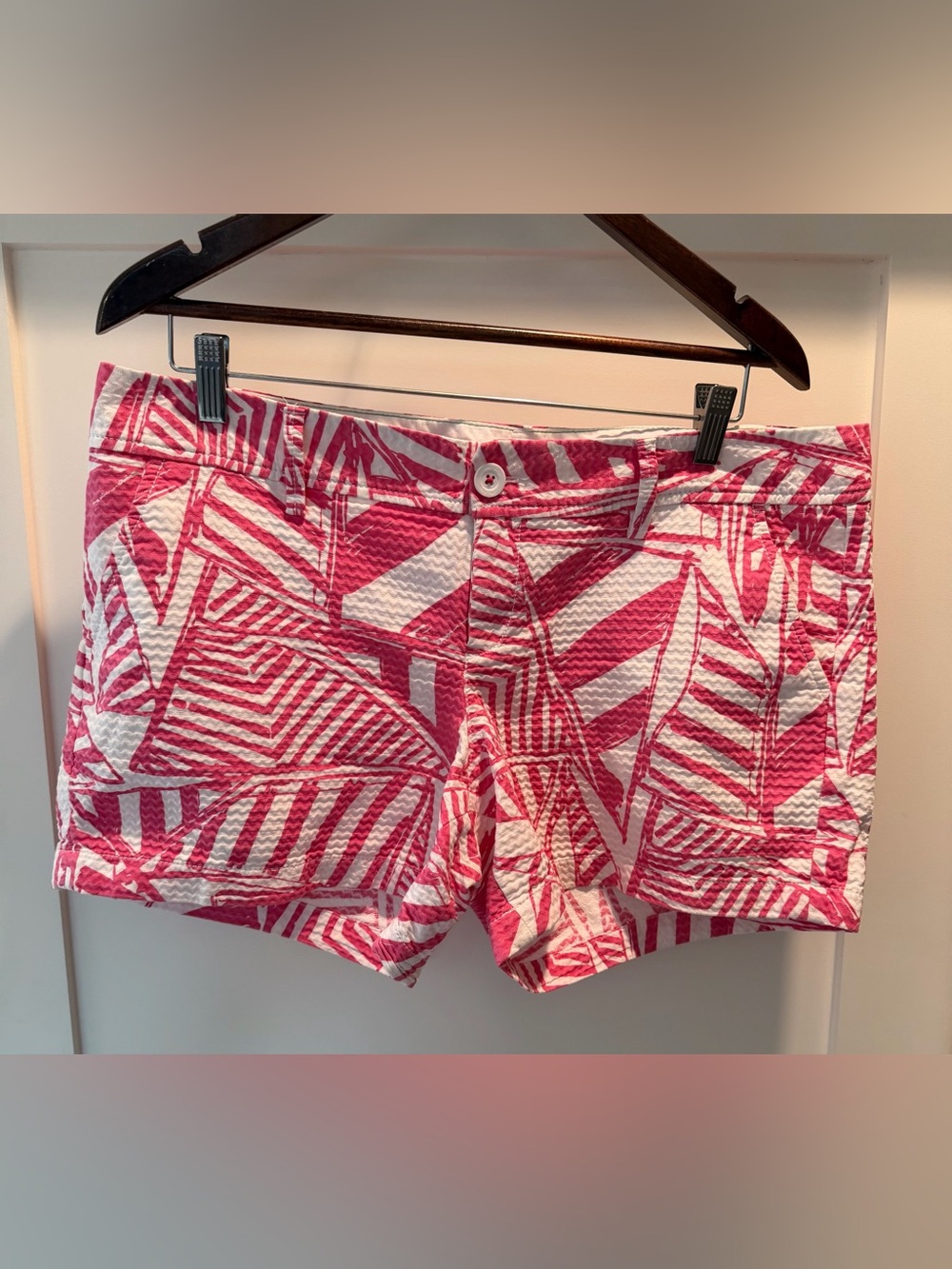 Lilly Pulitzer The Callahan Short - Capri Pink Yacht Sea Textured - W 12